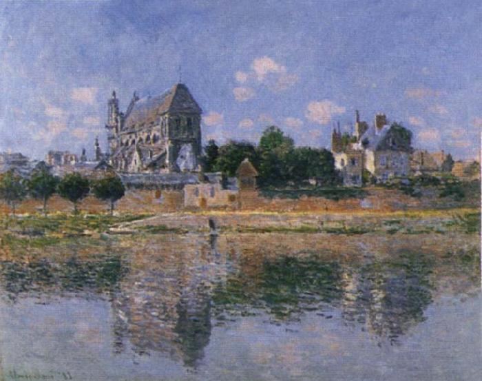 Claude Monet View of the Church at Venon oil painting picture